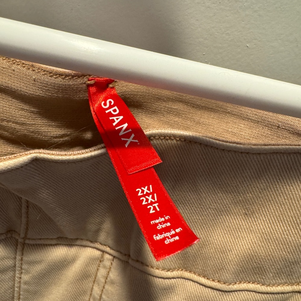 Spanx women’s wide leg cropped pants